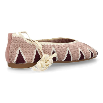 Bailarinas planas para mujer MT-157-Rosa