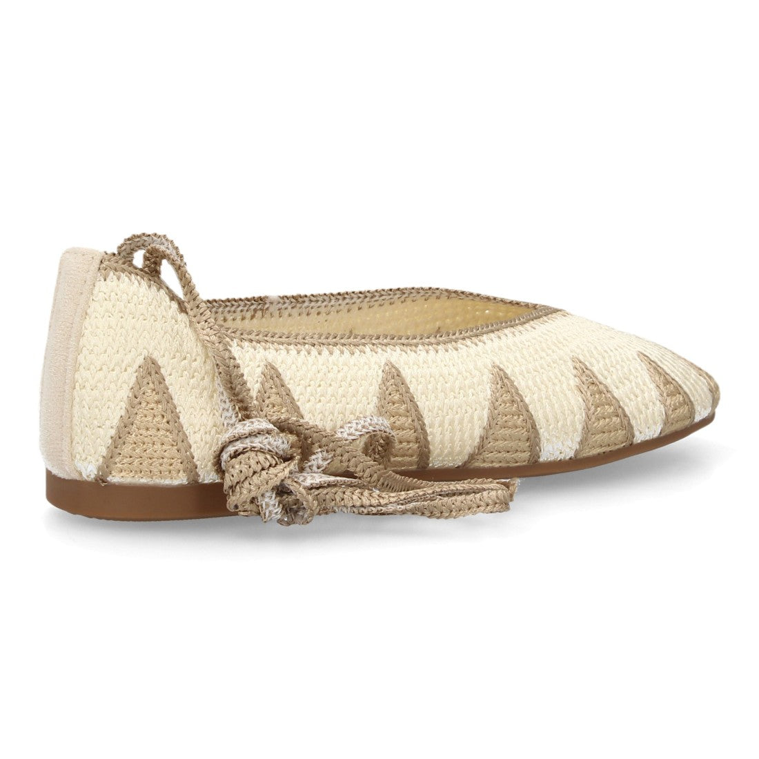 Bailarinas planas para mujer MT-157-Beige