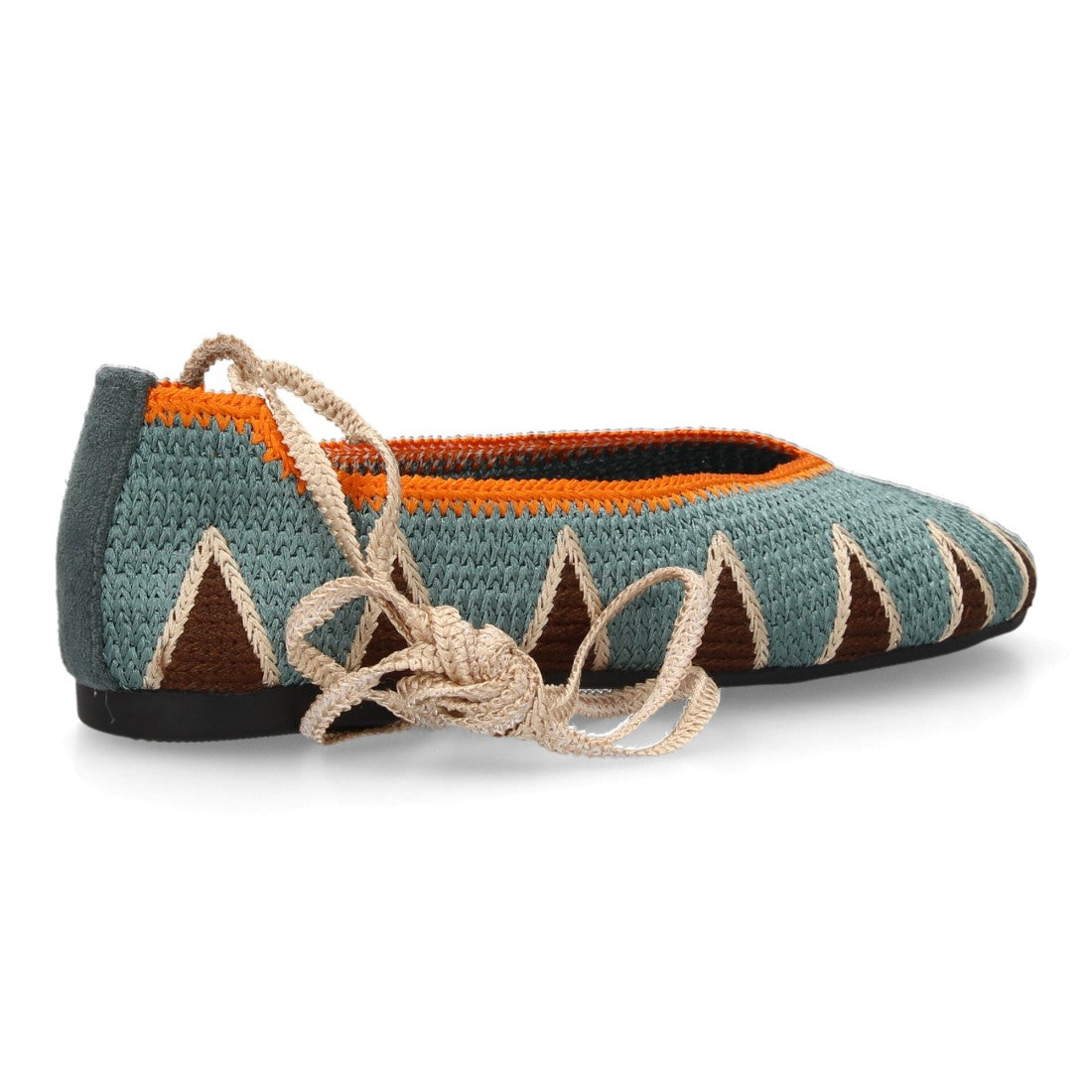 Bailarinas planas para mujer MT-157-Verde