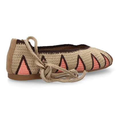 Bailarinas planas para mujer MT-157-Kaki