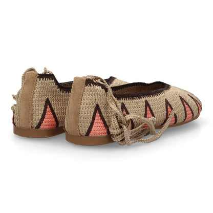 Bailarinas planas para mujer MT-157-Kaki