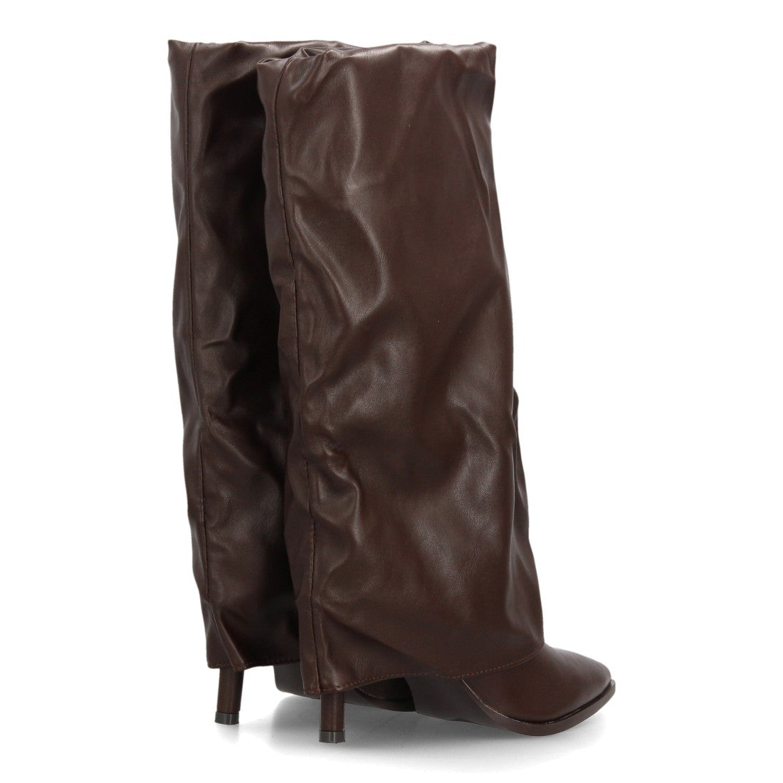 Botas con tacón fino para mujer 69052-Marron