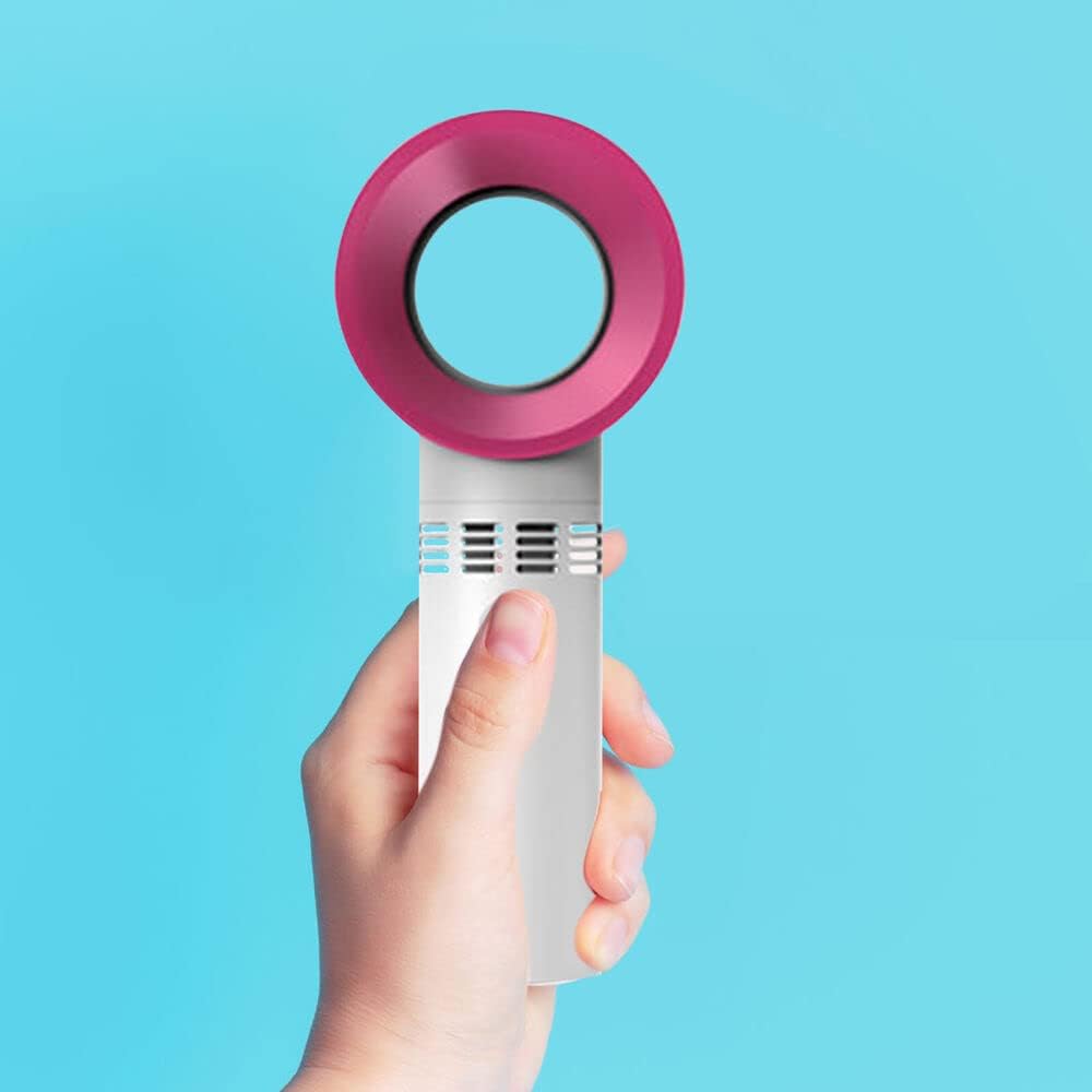 Ventilador Portàtil sense Aspes - Mini Refredador de Mà Recarregable USB amb 3 Velocitats