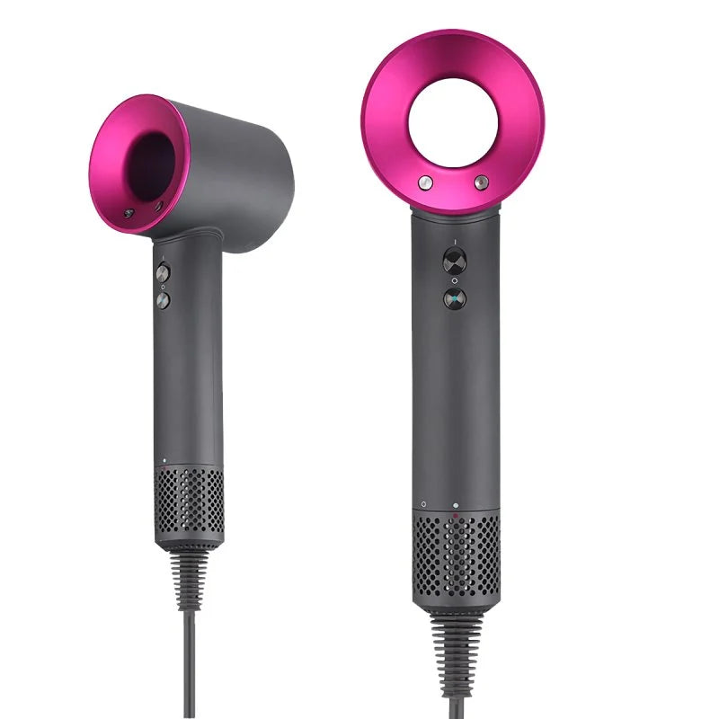 Assecador de cabells professional sense aspes amb tecnologia iònica i accessoris intercanviables