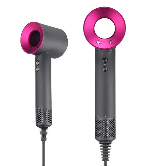 Assecador de cabells professional sense aspes amb tecnologia iònica i accessoris intercanviables