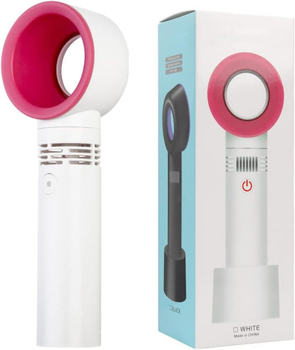 Ventilador Portàtil sense Aspes - Mini Refredador de Mà Recarregable USB amb 3 Velocitats