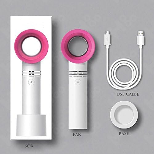 Ventilador Portàtil sense Aspes - Mini Refredador de Mà Recarregable USB amb 3 Velocitats