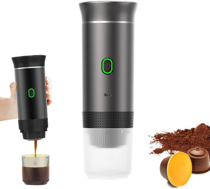 Màquina de Cafè Espresso Portàtil 3 en 1 – Cafè Perfecte a Qualsevol Lloc