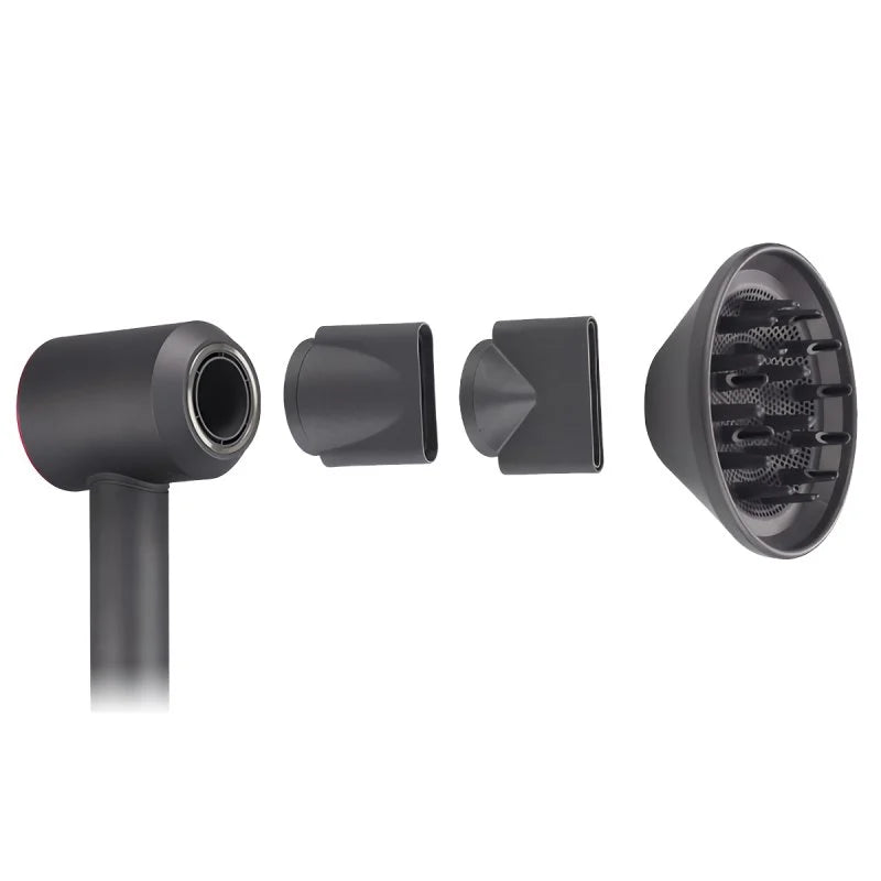 Assecador de cabells professional sense aspes amb tecnologia iònica i accessoris intercanviables