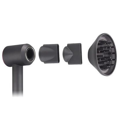 Assecador de cabells professional sense aspes amb tecnologia iònica i accessoris intercanviables