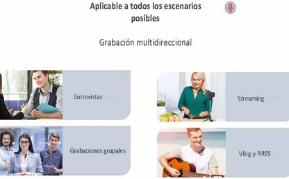 Micròfon Inalàmbric K9 per a Mòbils - Compatible amb iPhone i Android - Qualitat Professional per a Vídeos, Pòdcasts i Més