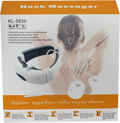 Massatjador de coll KL-5830 - Portàtil amb calor infraroja per a la cura cervical