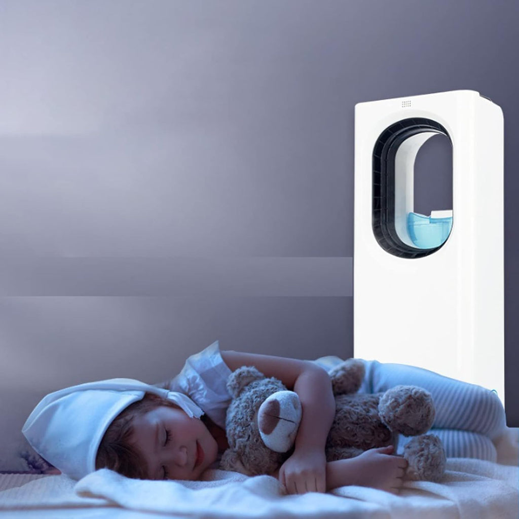 Refredador d'Aire Portàtil amb Purificador i Humificador - Ventilador amb 3 Velocitats i Funció d'Ionitzador