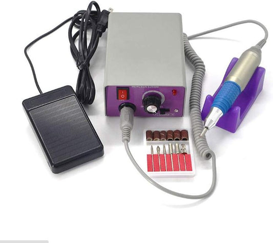 Set Elèctric de Manicura i Pedicura 30.000RPM – Trepant Professional amb Broques, Llima i Polidor d'Ungles