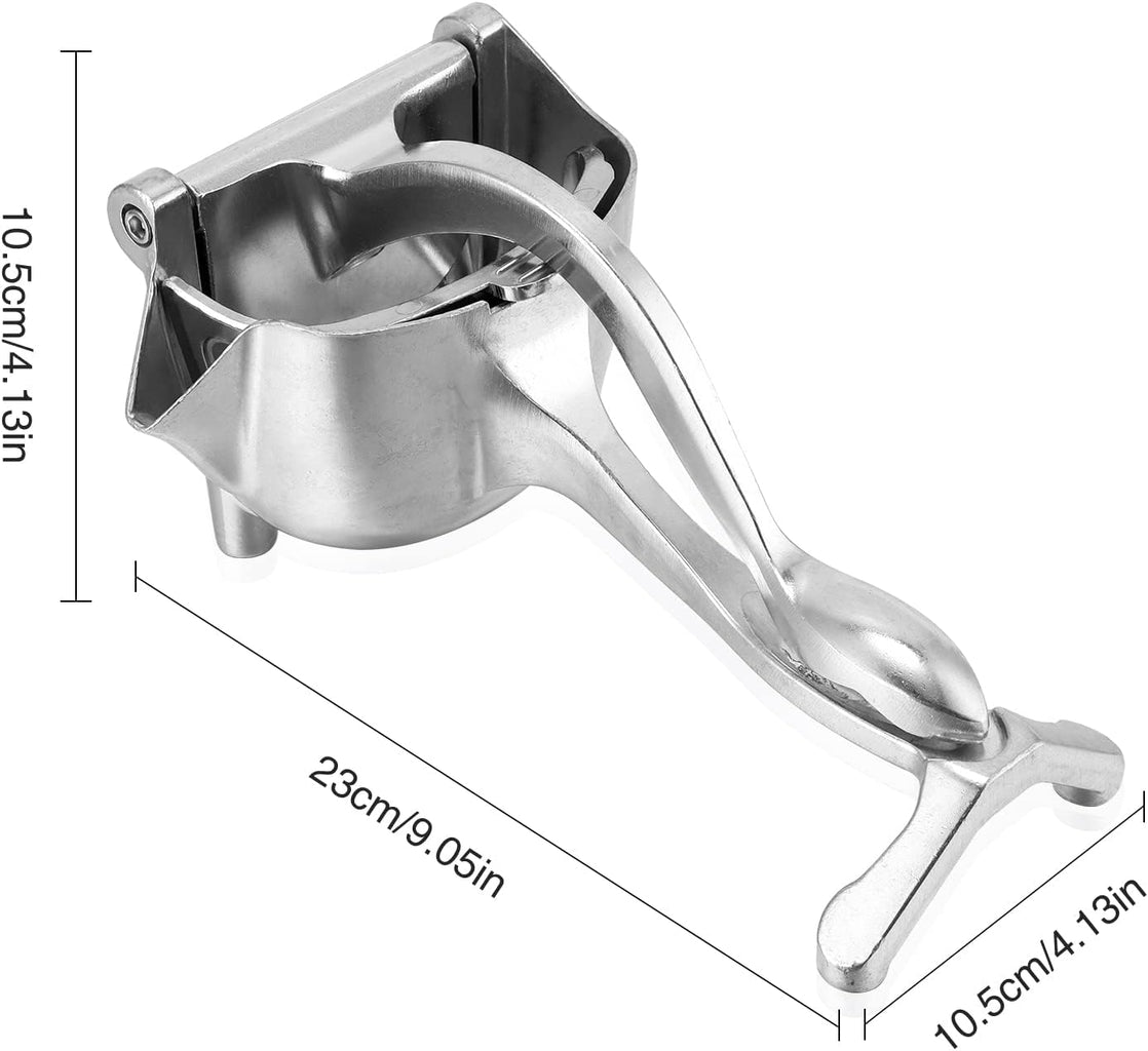 Esprémer Manual de Fruites d'Acer Inoxidable - Esprémer de Llimona i Taronja amb Filtre Desmuntable