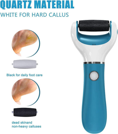 Llima Elèctrica Blava - Set de Manicura i Pedicura per Eliminar Dureses i Cura de Peus