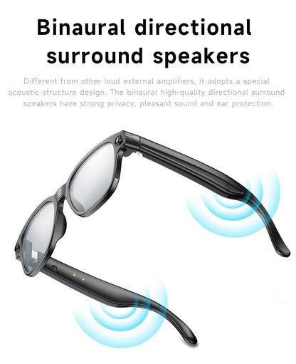 Gafas Inteligentes 4K Ultra HD EBOX – Cámara 8MP, Traducción IA y Música Bluetooth