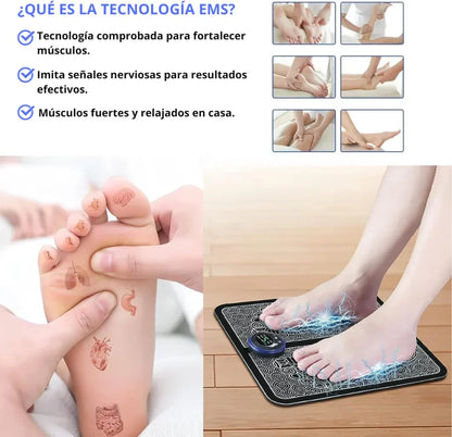 Massatge de Peus Elèctric EMS - Alleujament Total amb Estimulació Elèctrica Muscular