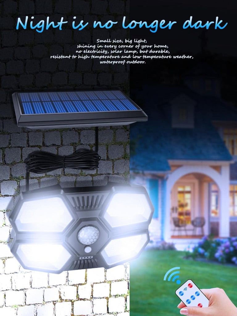 Làmpada de Paret Solar per a Exteriors: Il·luminació Eficient i Sostenible