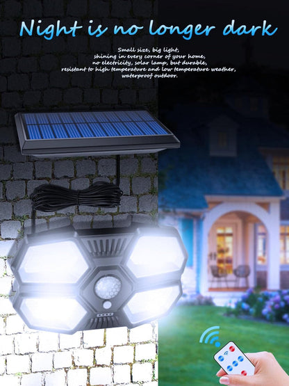Làmpada de Paret Solar per a Exteriors: Il·luminació Eficient i Sostenible