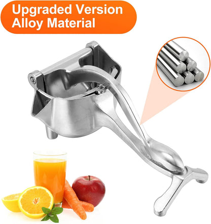Esprémer Manual de Fruites d'Acer Inoxidable - Esprémer de Llimona i Taronja amb Filtre Desmuntable