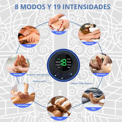 Massatge de Peus Elèctric EMS - Alleujament Total amb Estimulació Elèctrica Muscular