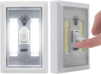 Interruptor de Llum Sense Fils Promier de 200 Lúmens - Instal·lació Ràpida amb Imant i Ganxo 4U.