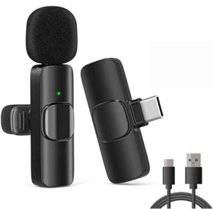 Micròfon Inalàmbric K9 per a Mòbils - Compatible amb iPhone i Android - Qualitat Professional per a Vídeos, Pòdcasts i Més
