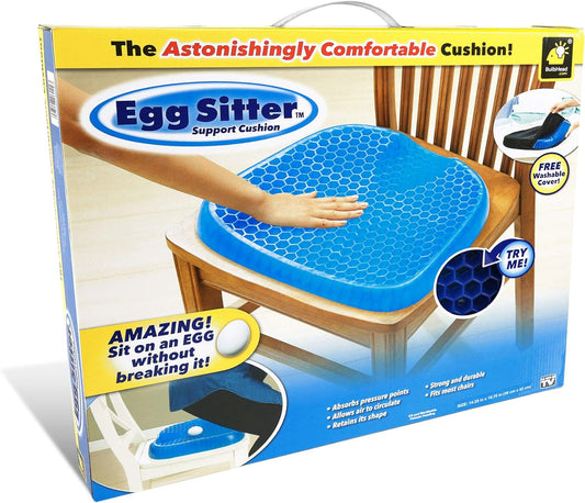 Coixí de seient Egg Sitter amb funda antilliscant - Disseny transpirable i alleujament de la pressió