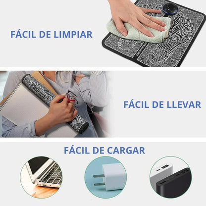 Massatge de Peus Elèctric EMS - Alleujament Total amb Estimulació Elèctrica Muscular