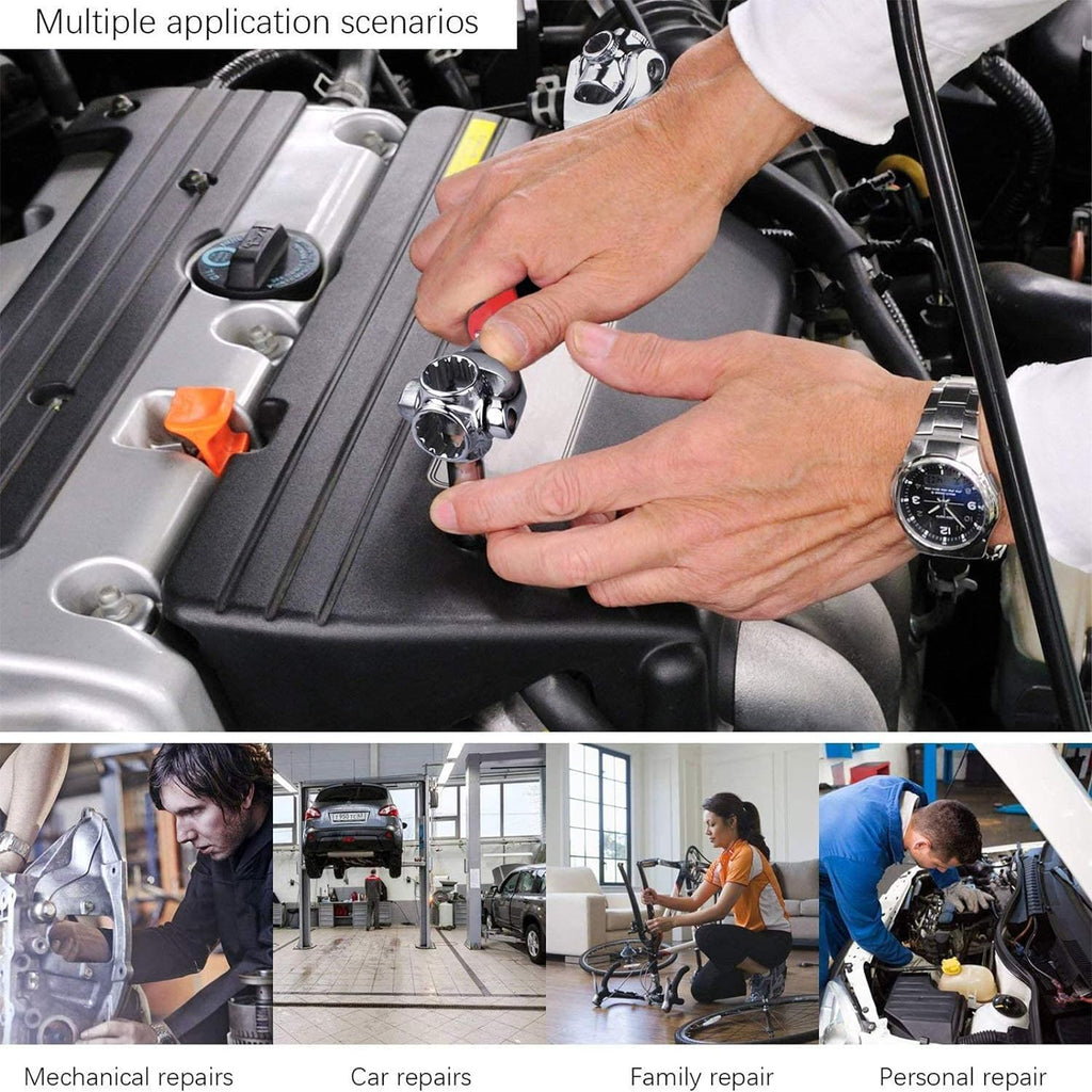 Clau Universal 48 en 1 - Eina Multifuncional per a Reparació d'Automòbils i Bricolatge