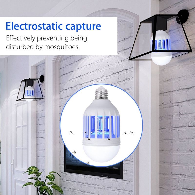 Bombeta Led Antimosquits E27 9W