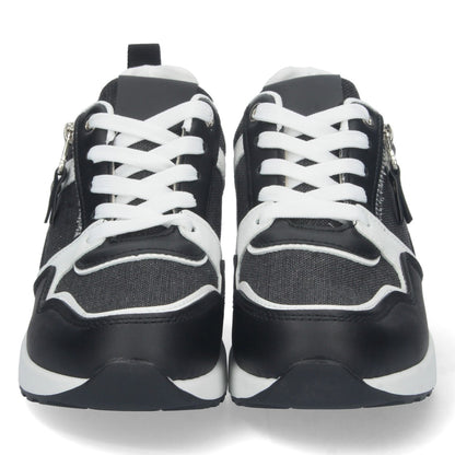 Zapatillas de cuña para mujer ZZ-42-Negro