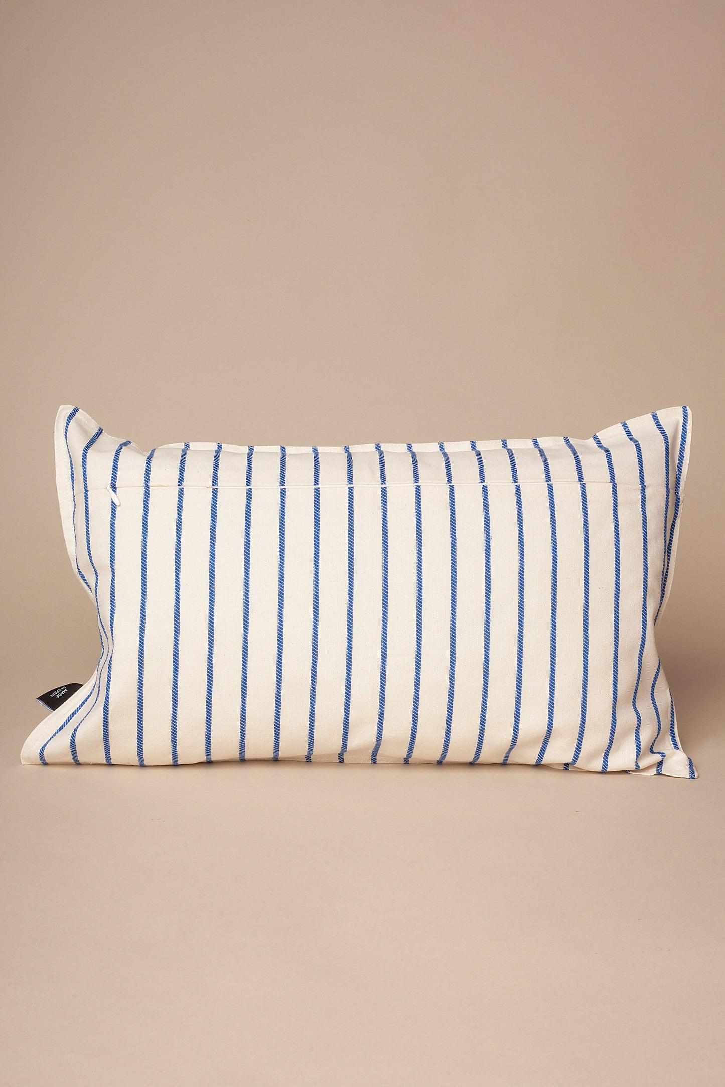 Funda cojín cadena azul 30cmx50cm
