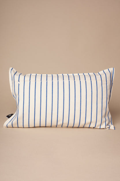 Funda cojín cadena azul 30cmx50cm