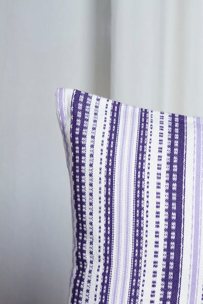 Funda cojín alpujarra malva 50cmx50cm
