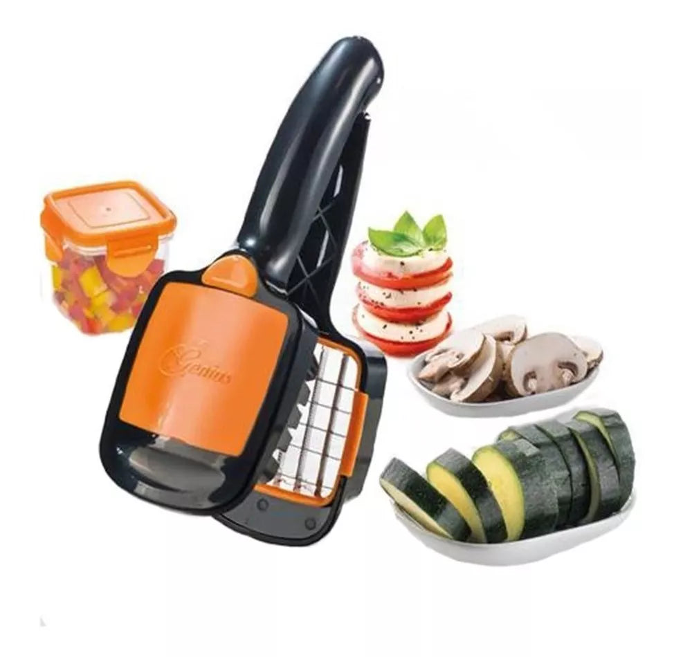 Tallador de Verdures 5 en 1 – L'Utensili Definitiu per Tallar Fruites i Verdures!