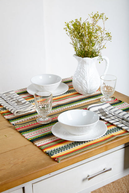 Mantel individual alpujarra mix color (pack de 2)