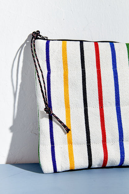 Funda de ordenador tejido canario mix color