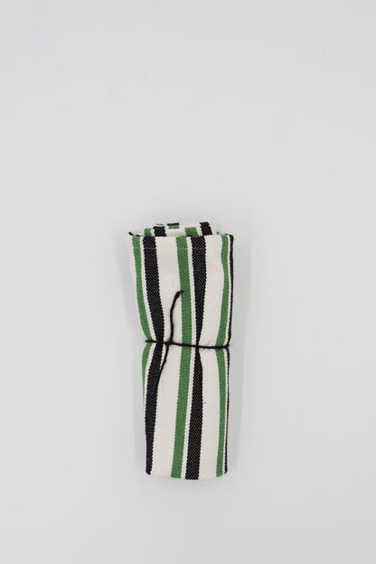 Servilleta loneta verde y negro (pack de 2)