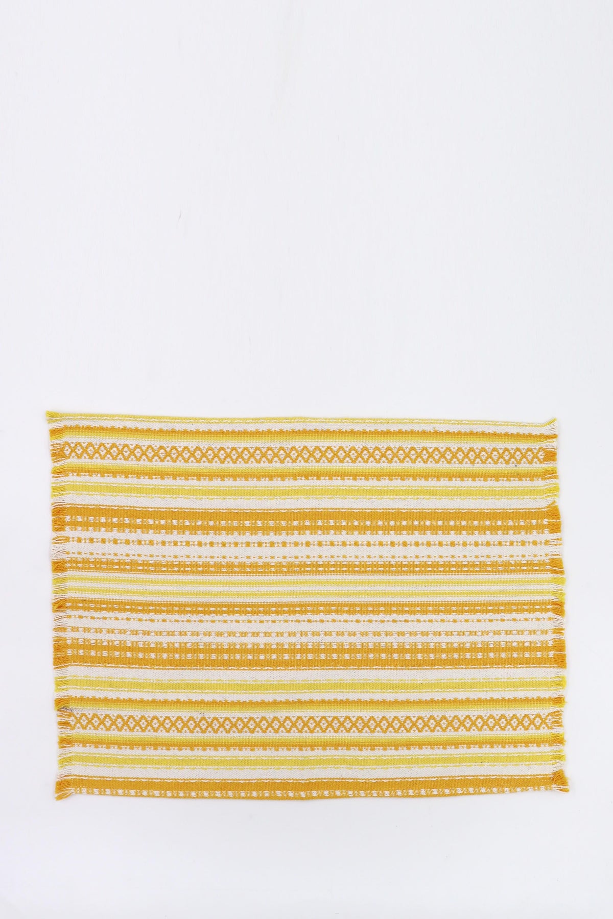 Mantel individual alpujarra amarillo (pack de 2)