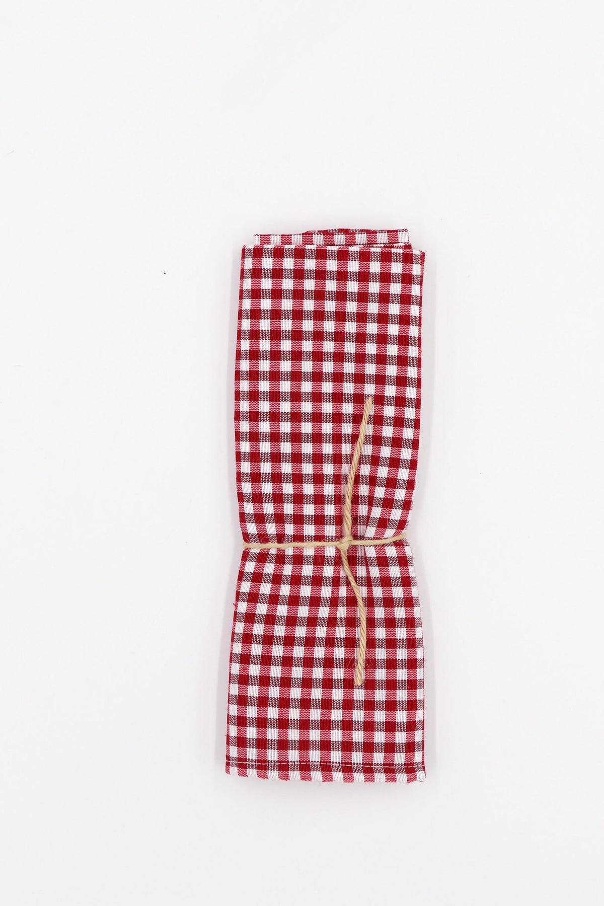 Servilleta vichy rojo (pack de 2)