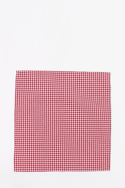 Servilleta vichy rojo (pack de 2)