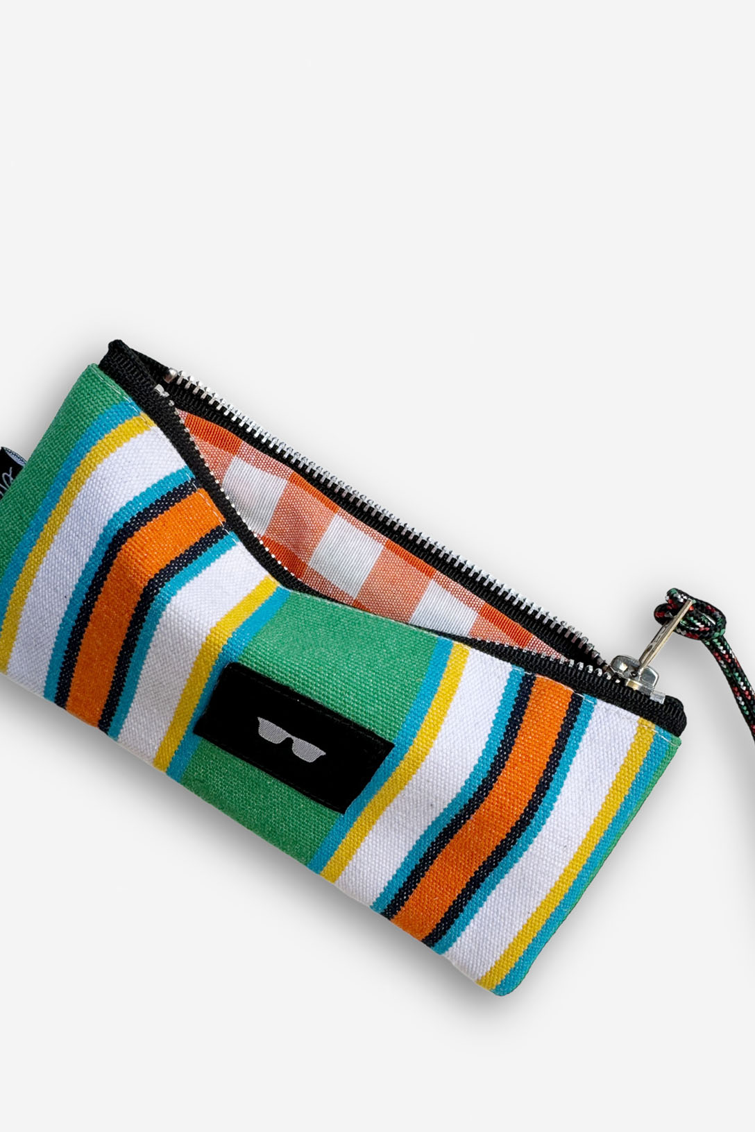 Funda de gafas lona hamaca verde