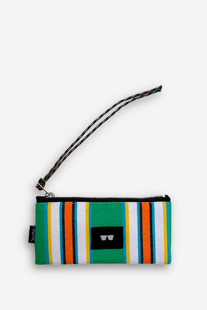 Funda de gafas lona hamaca verde