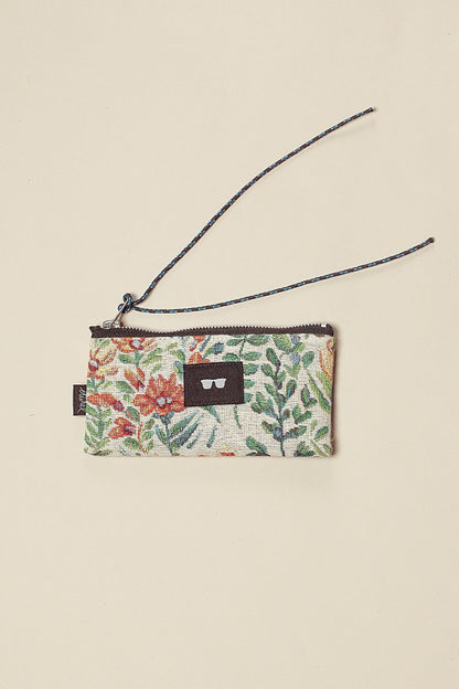 Funda de gafas tejido jacquard flores azaleas