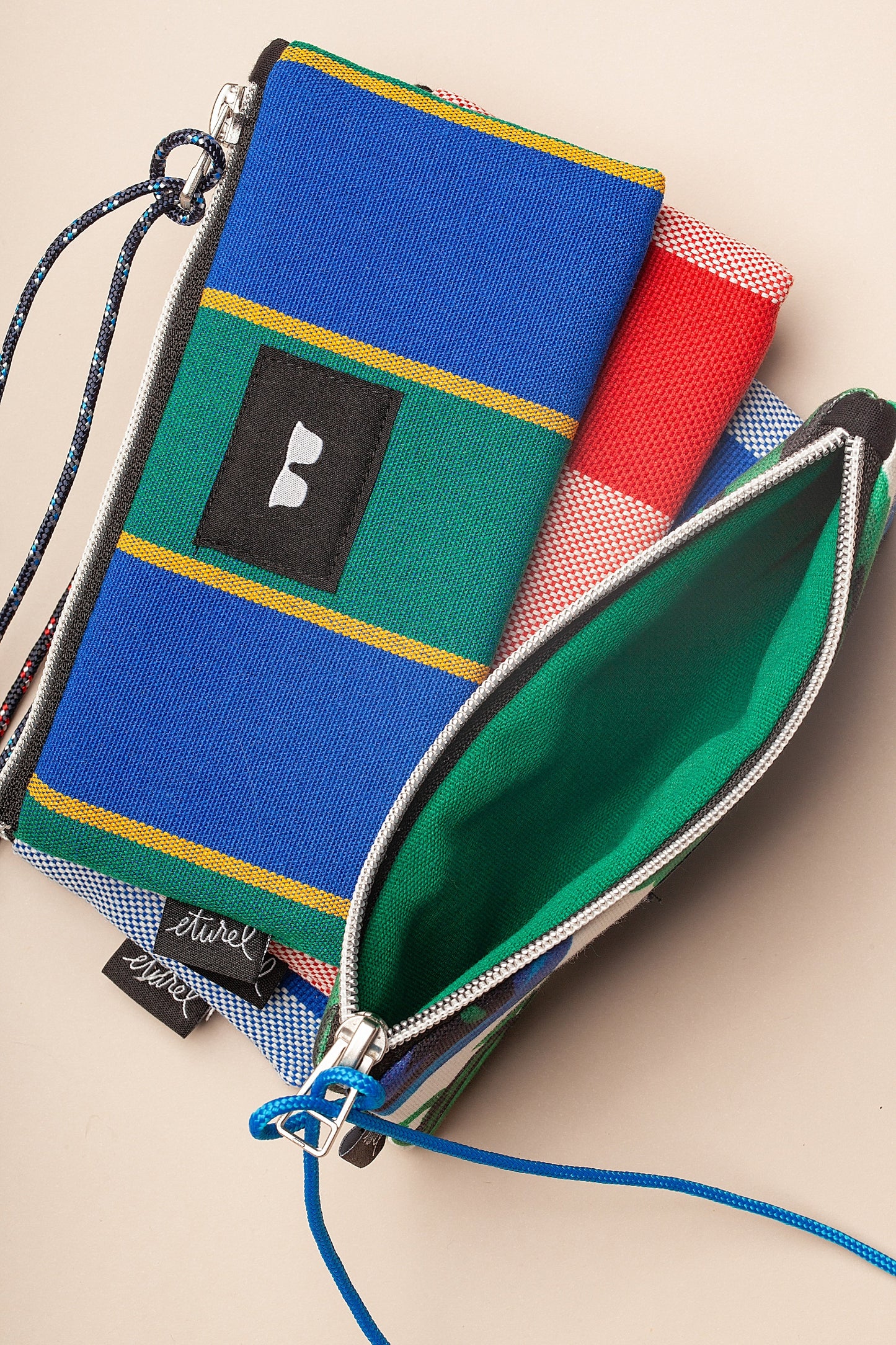 Funda de gafas lona toldo flores