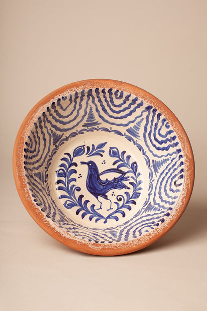 Lebrillos granaínos azul