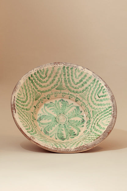 Lebrillos granaínos verde