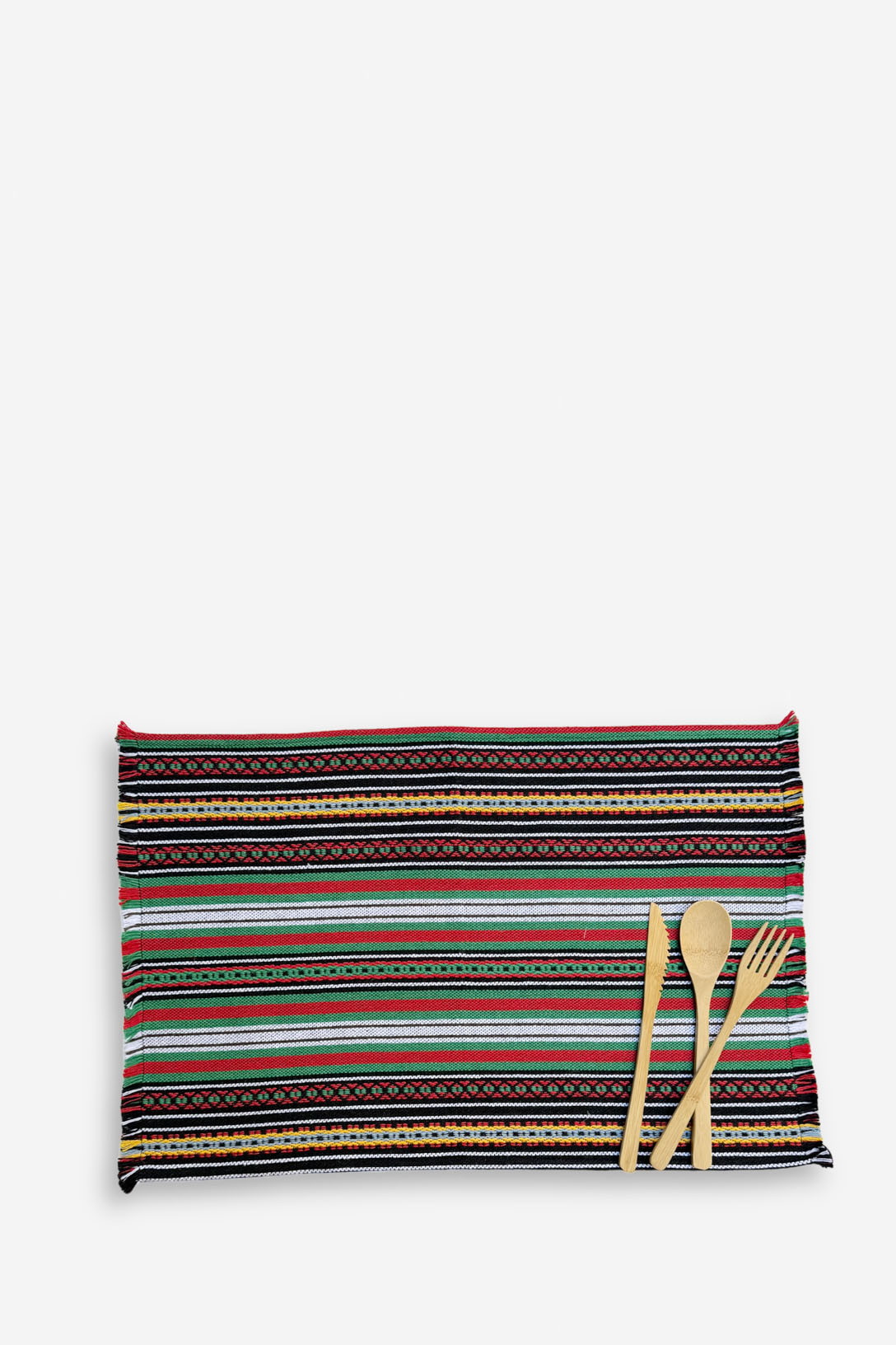 Mantel individual granada verde (pack de 2)